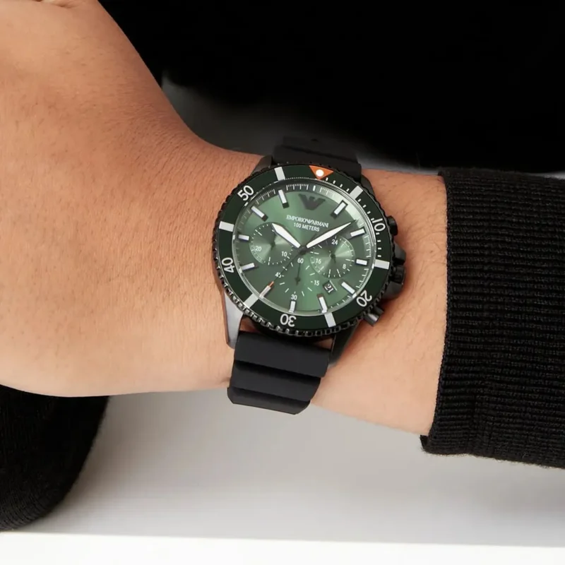 Armani Green Men's Watch AR11463 - Image 10