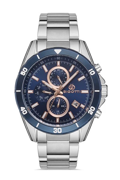 BIGOTTI MILANO MENS STAINLESS STEEL STRAP WATCH – BG.1.10247-2