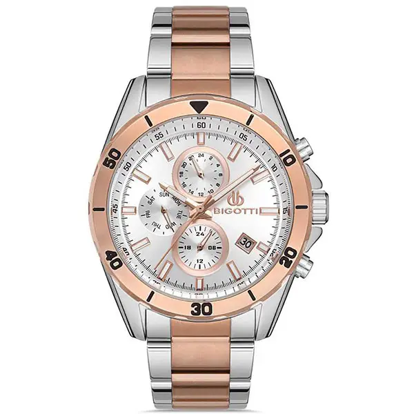 BIGOTTI MILANO MENS STAINLESS STEEL STRAP WATCH – BG.1.10247-4