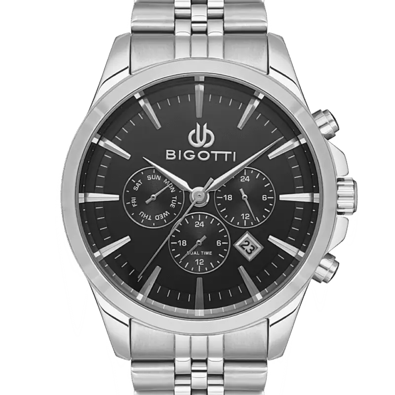 BIGOTTI MILANO MENS STAINLESS STEEL STRAP WATCH – BG.1.10468-2