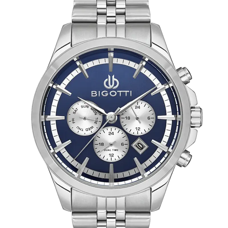 BIGOTTI MILANO MENS STAINLESS STEEL STRAP WATCH – BG.1.10468-3