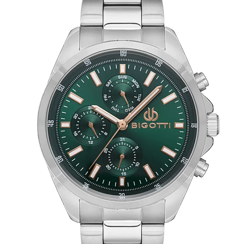 BIGOTTI MILANO MENS STAINLESS STEEL STRAP WATCH – BG.1.10470-2