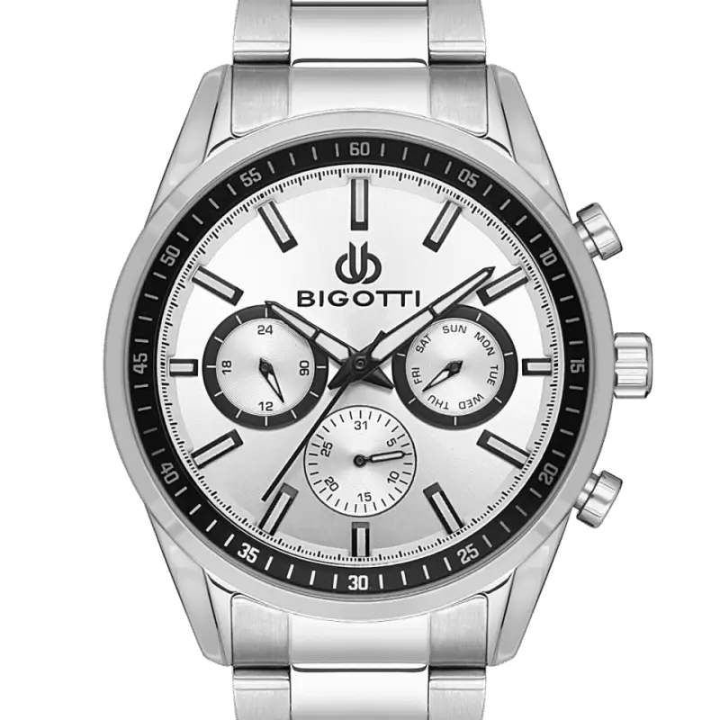 BIGOTTI MILANO MENS STAINLESS STEEL STRAP WATCH – BG.1.10472-1