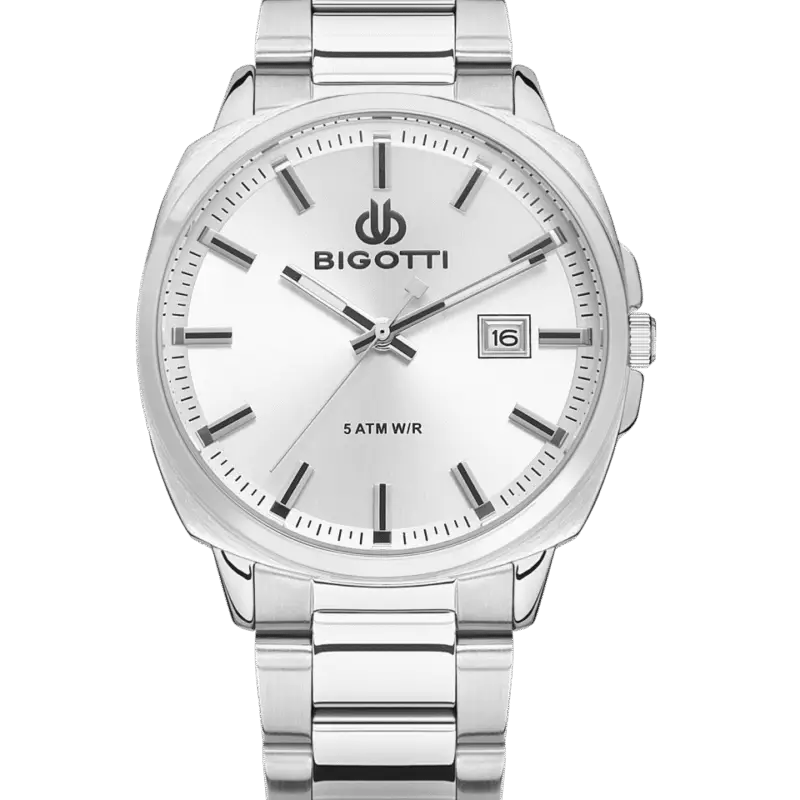 BIGOTTI MILANO MENS STAINLESS STEEL STRAP WATCH – BG.1.10483-1