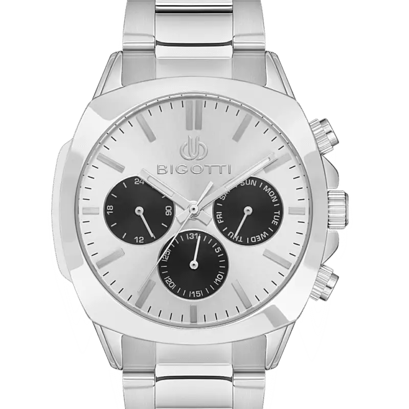 BIGOTTI MILANO MENS STAINLESS STEEL STRAP WATCH – BG.1.10505-1
