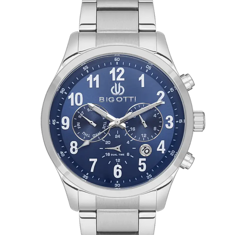 BIGOTTI MILANO MENS STAINLESS STEEL STRAP WATCH – BG.1.10508-3