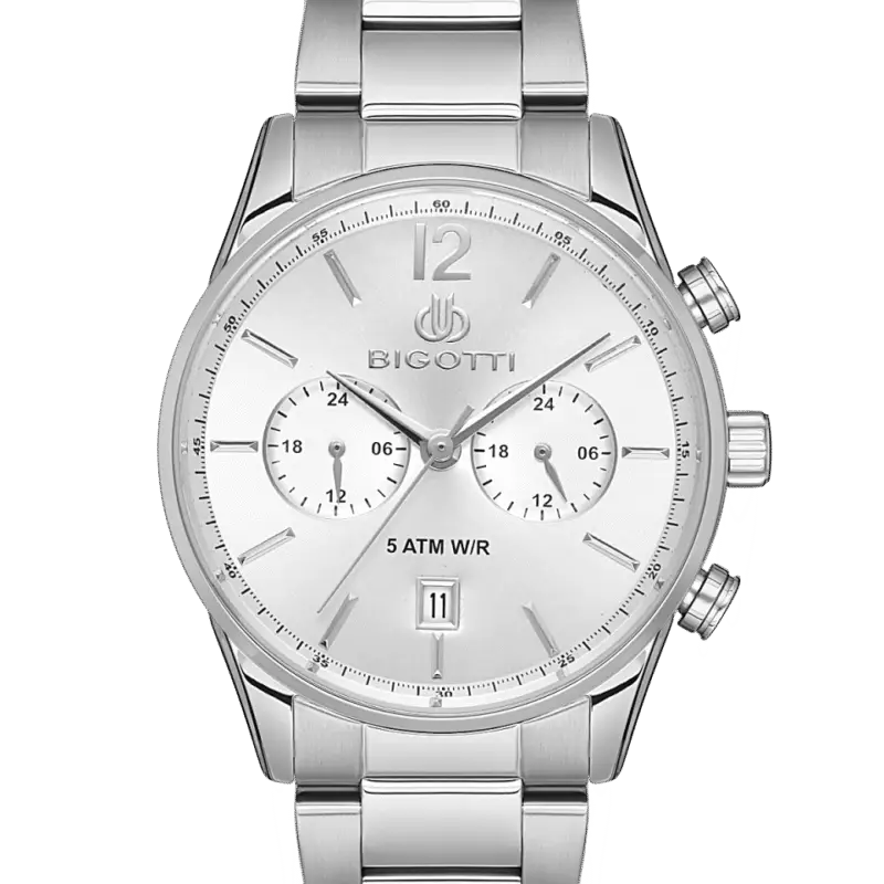 BIGOTTI MILANO MENS STAINLESS STEEL STRAP WATCH – BG.1.10509-1
