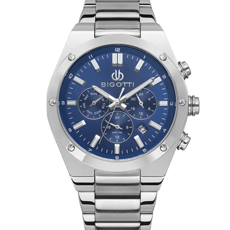 BIGOTTI MILANO MENS STAINLESS STEEL STRAP WATCH – BG.1.10511-3