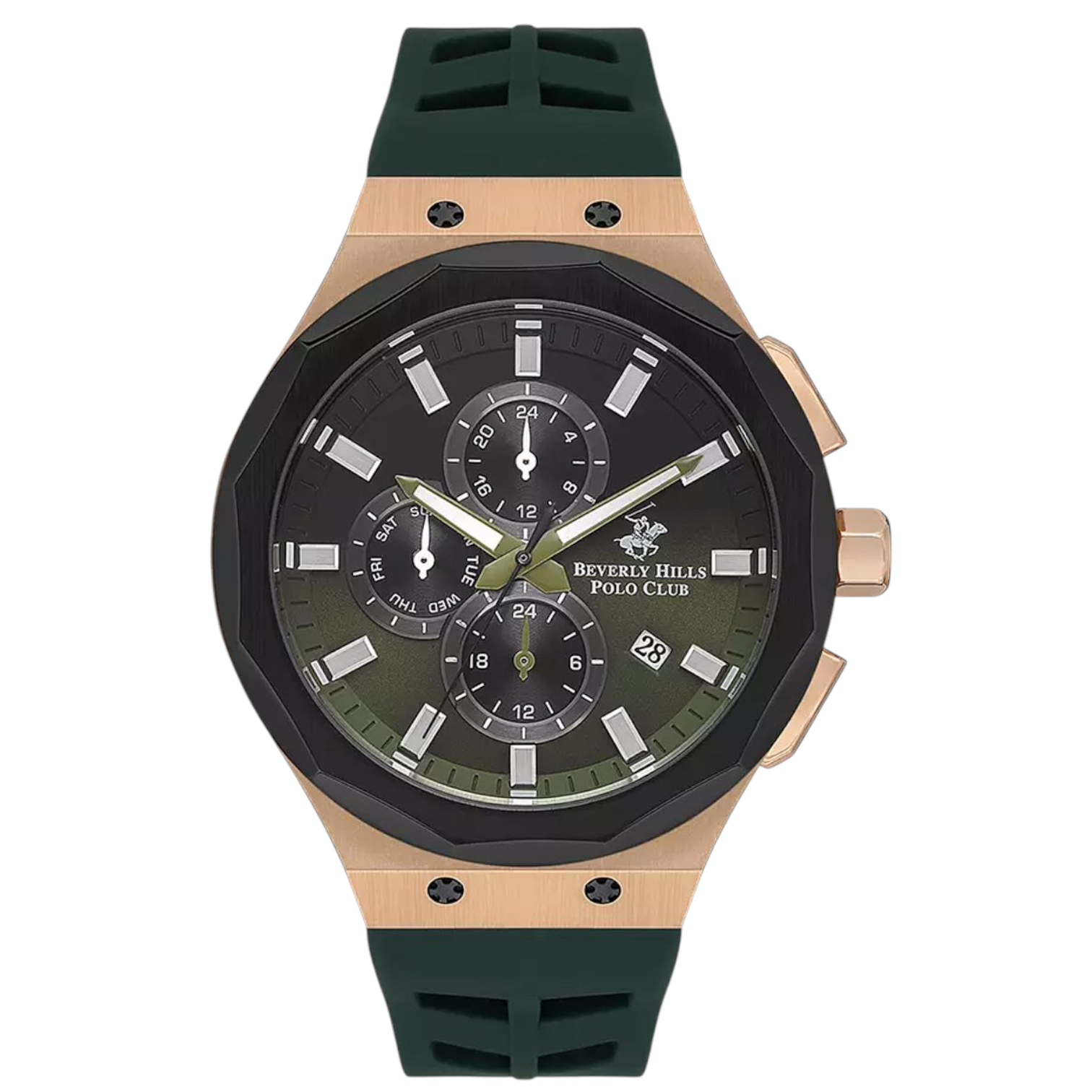 BP3535X.875 Beverly Hills Polo Club Men’s Multi Function Dark Blue Dial Watch – BP3535X.875 - الصورة 1
