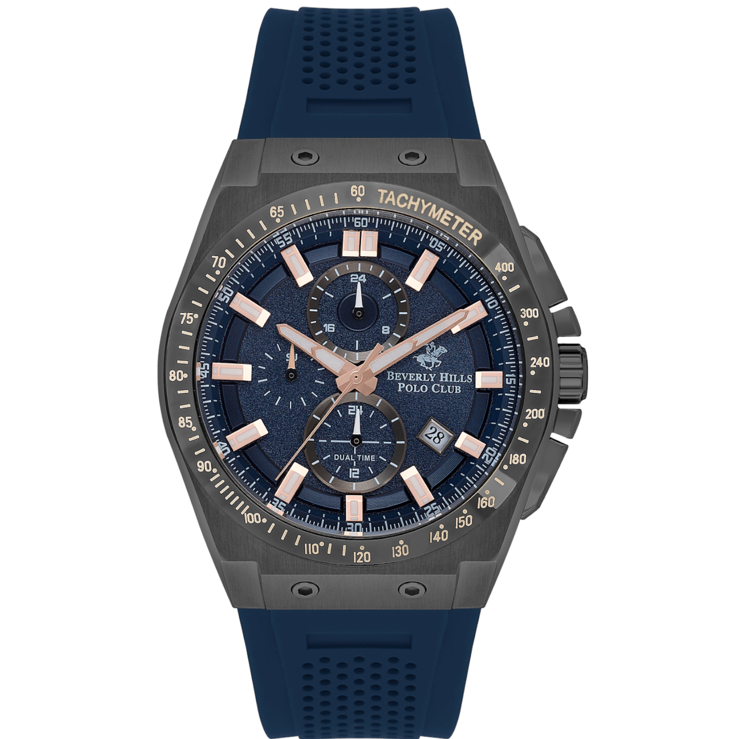 BP3541X.099-1 Beverly Hills Polo Club Men’s Multi Function Dark Blue Dial Watch – BP3541X.099 - الصورة 1