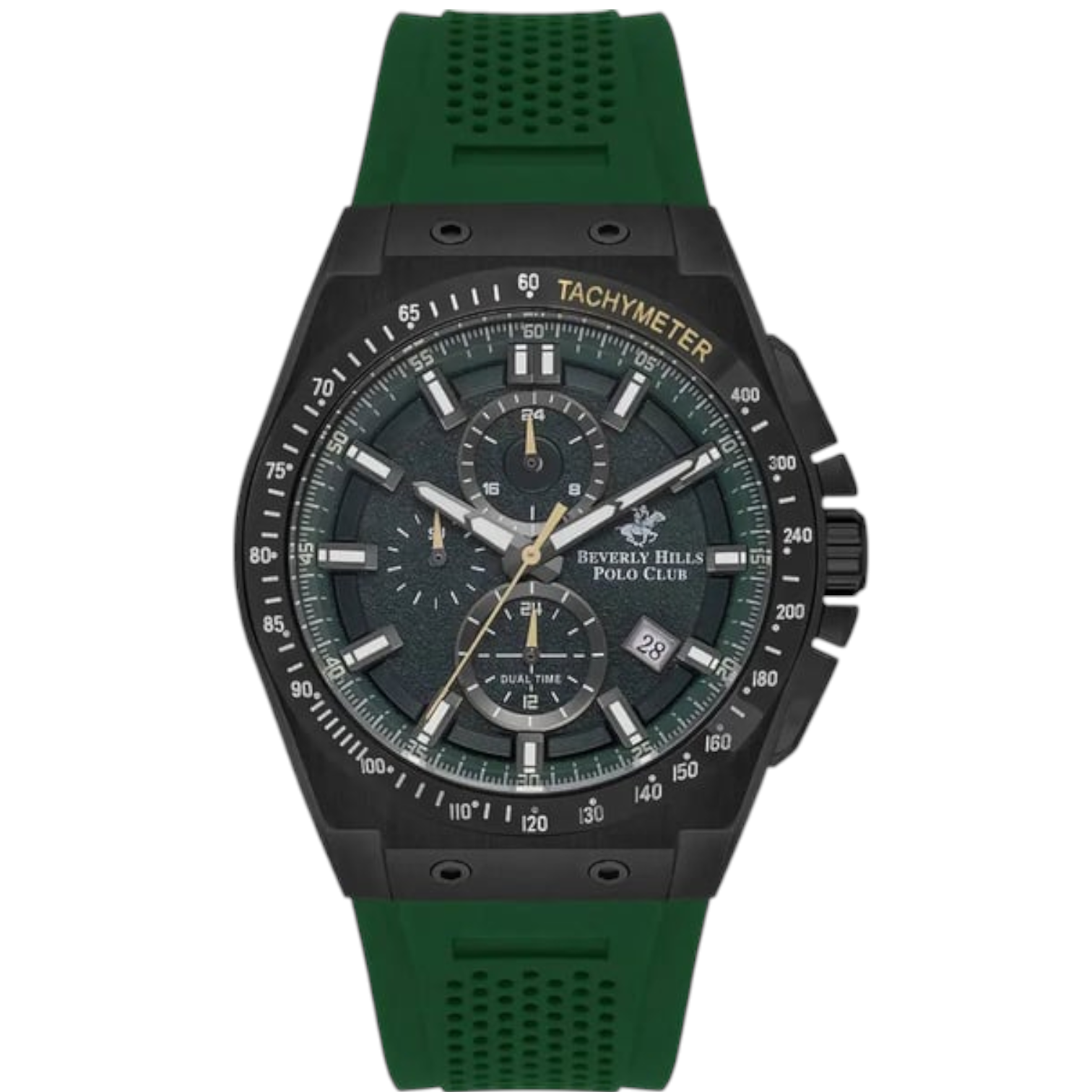 BP3541X.675 Beverly Hills Polo Club Men’s Multi Function Green Dial Watch – BP3541X.675 - الصورة 1