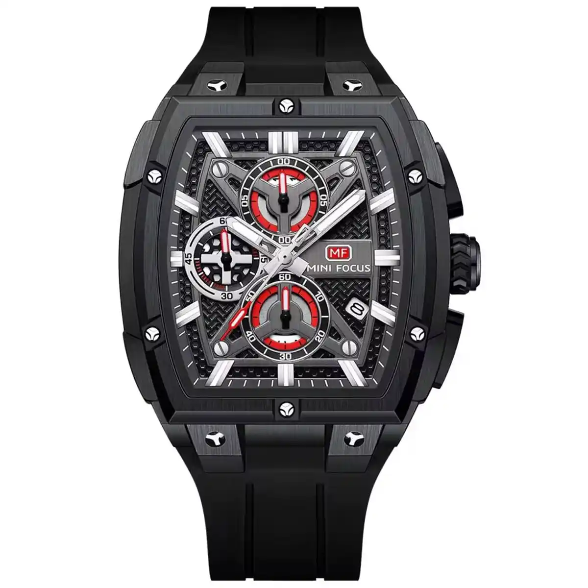 mf0602G.05-original-mini-focus-men-watch-full-black-dial-rubber-strap-egypt ساعة ميني فوكس للرجال MF0602G.05 - الصورة 1