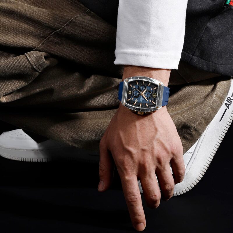 ⁦ساعة نافي فورس للرجال NF6101-S-Y-BE⁩ - الصورة ⁦6⁩