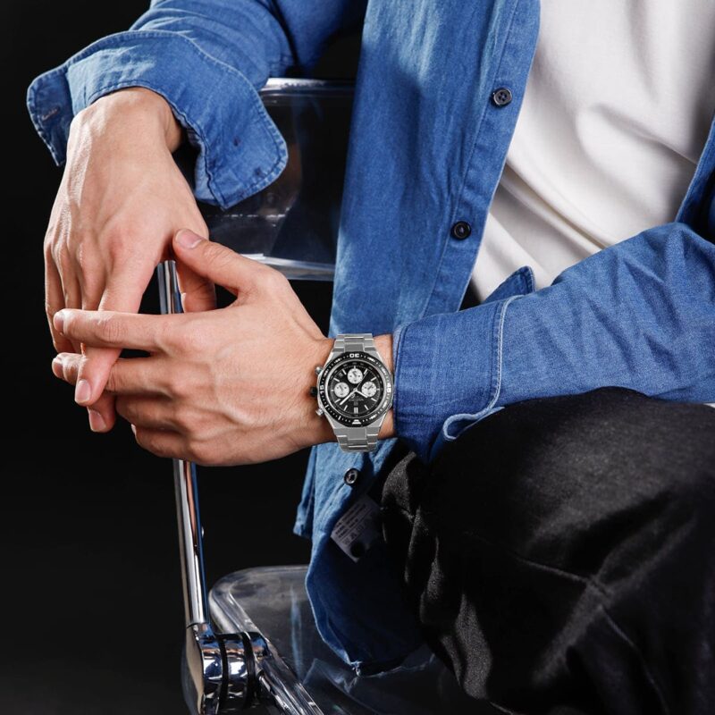 ⁦ساعة نافي فورس للرجال NF8049-S-B-S⁩ - الصورة ⁦7⁩