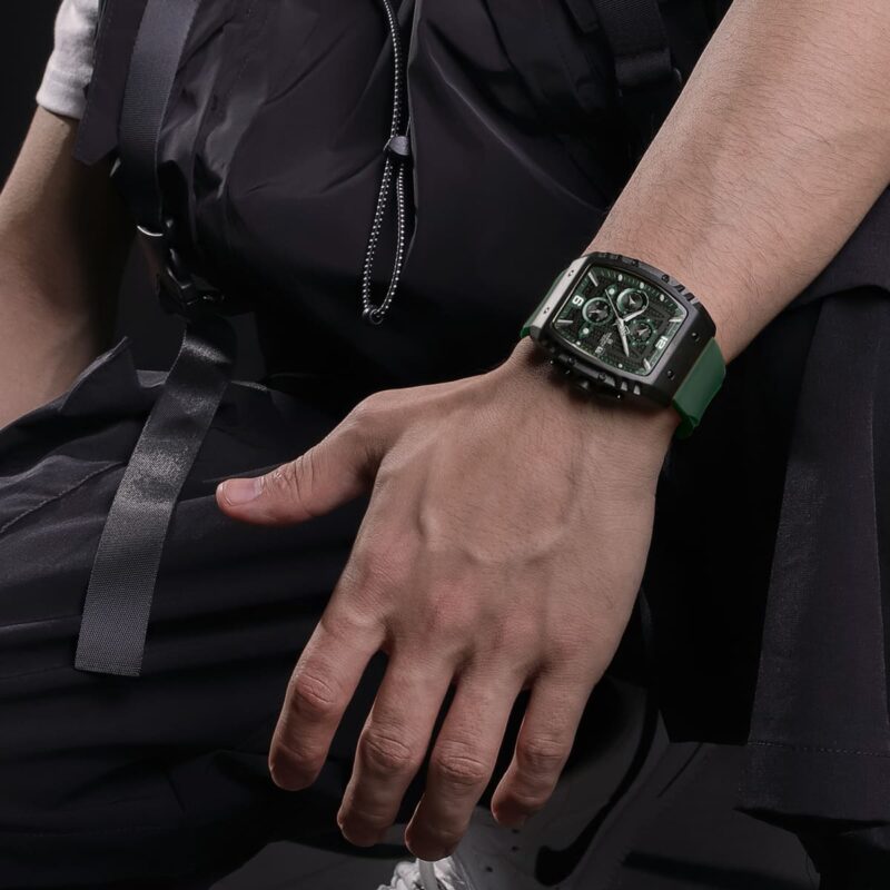 ⁦ساعة نافي فورس للرجال NF8025-B-GN-GN⁩ - الصورة ⁦5⁩