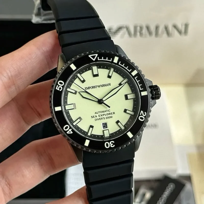 ⁦ساعة امبوريو ارماني للرجال AR60085⁩ - الصورة ⁦8⁩