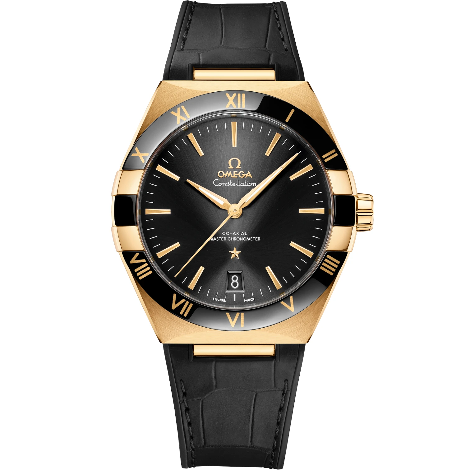 omega-constellation-co-axial-master-chronometer-41-mm-13163412101001-a68521 ساعة أوميغا كونستليشن ميرور اورجينال للرجال - الصورة 1