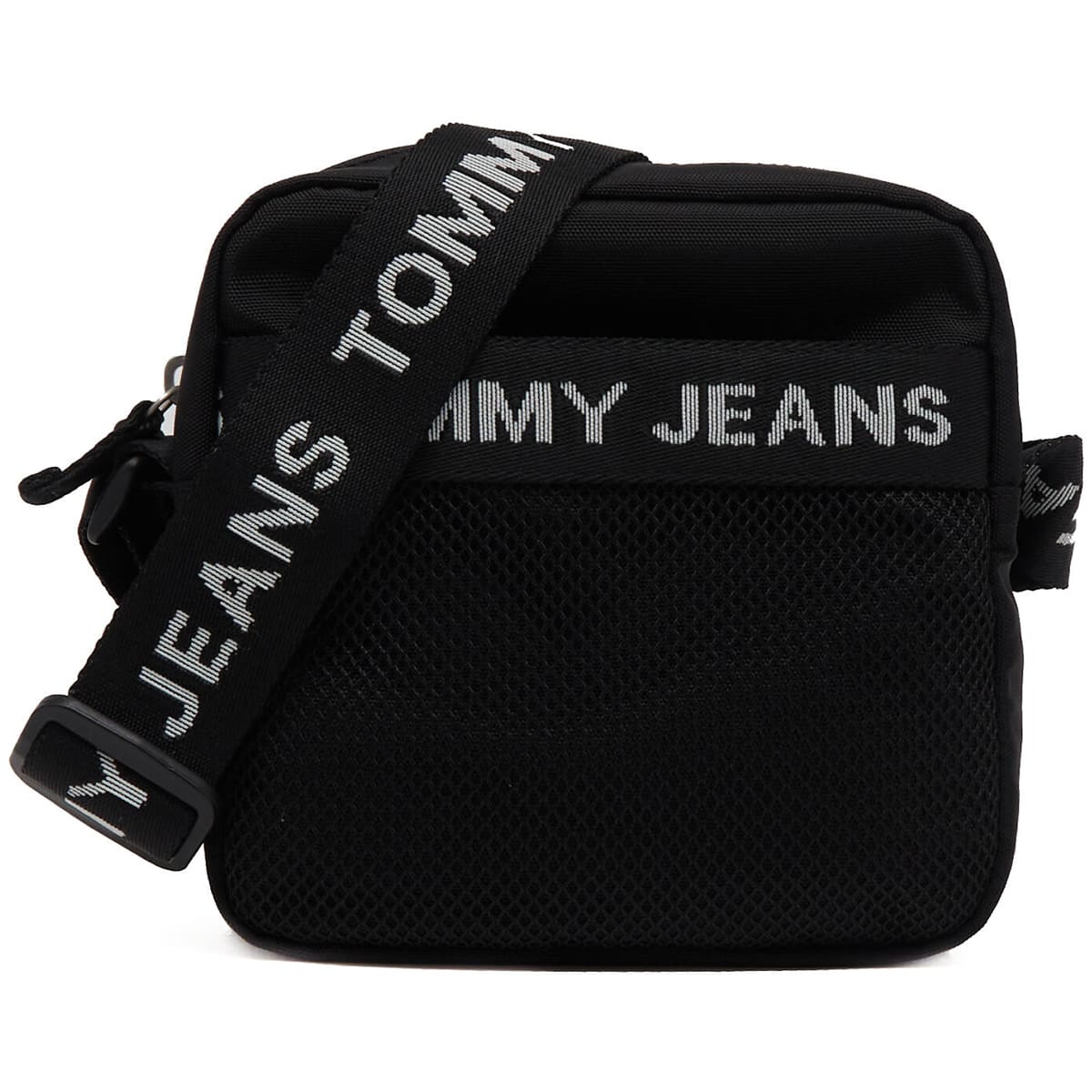 tommy-hilfiger-black-men-crossbody-bag-am0am10901 شنطة كروس تومي هيلفيغر اصليه للرجال - الصورة 1
